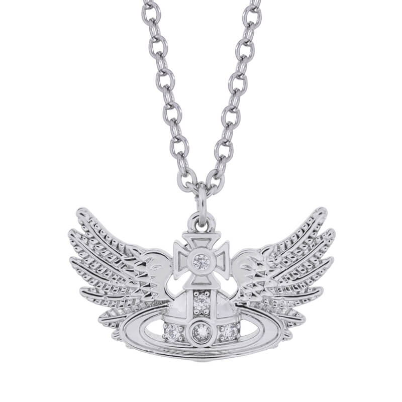 Wings Saturn Necklace