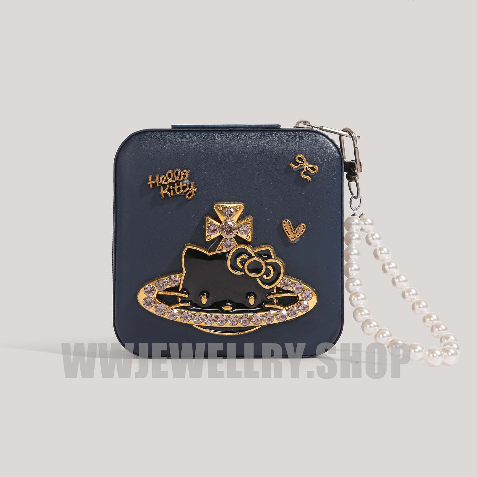 9 Colors Hello Kitty Saturn Jewelry Box