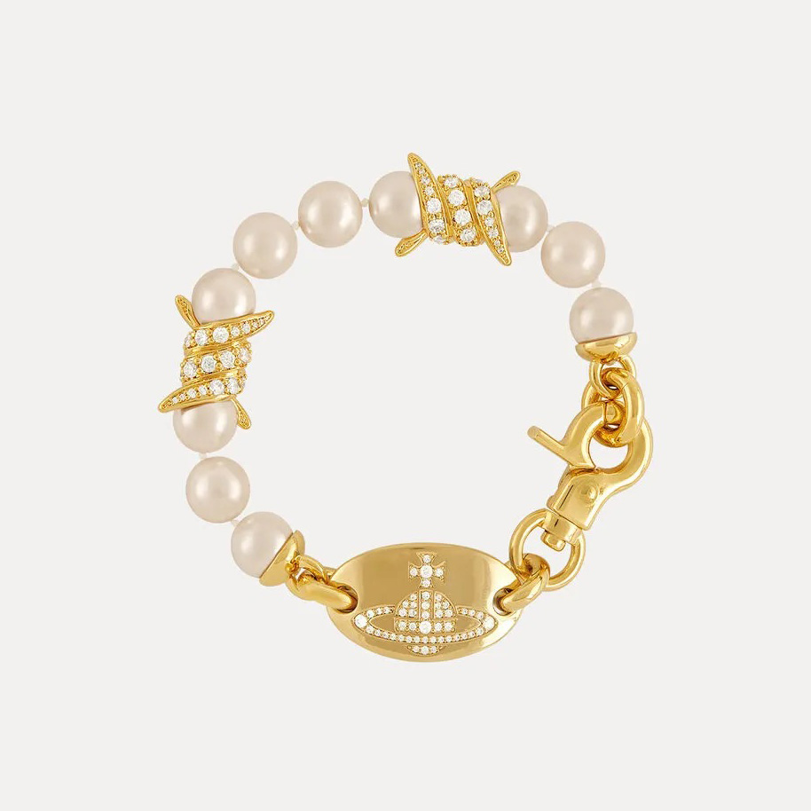 2 Colors VERENA Thorn Pearl Bracelet