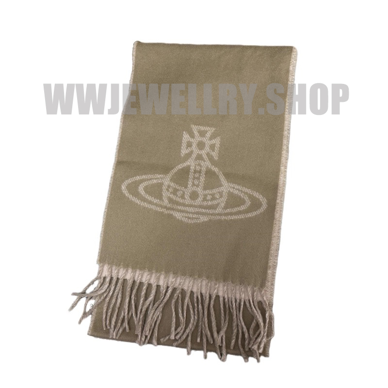 7 Colors Double Saturn Logo Scarf