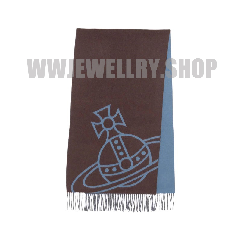 6 Colors Double Saturn Big Logo Scarf