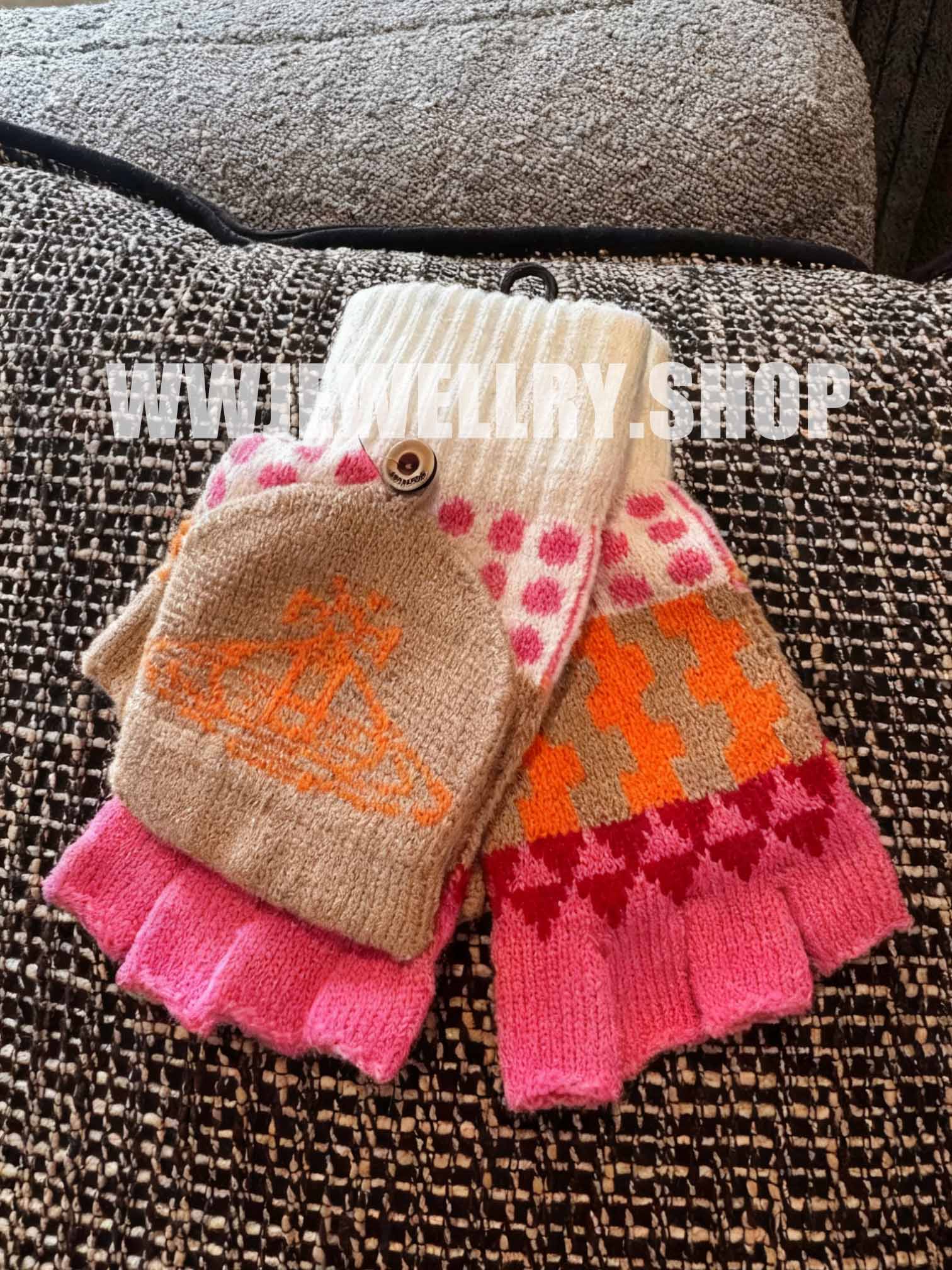 4 Colors FLAGS Half-finger Gloves