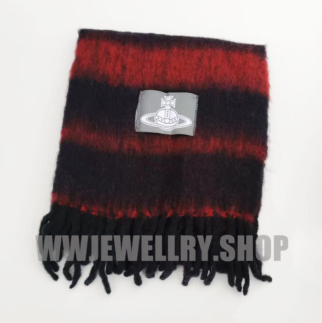 4 Colors Chunky Stripe Scarf