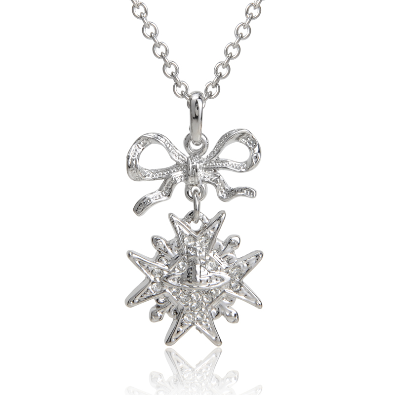 Medallion Saturn Necklace