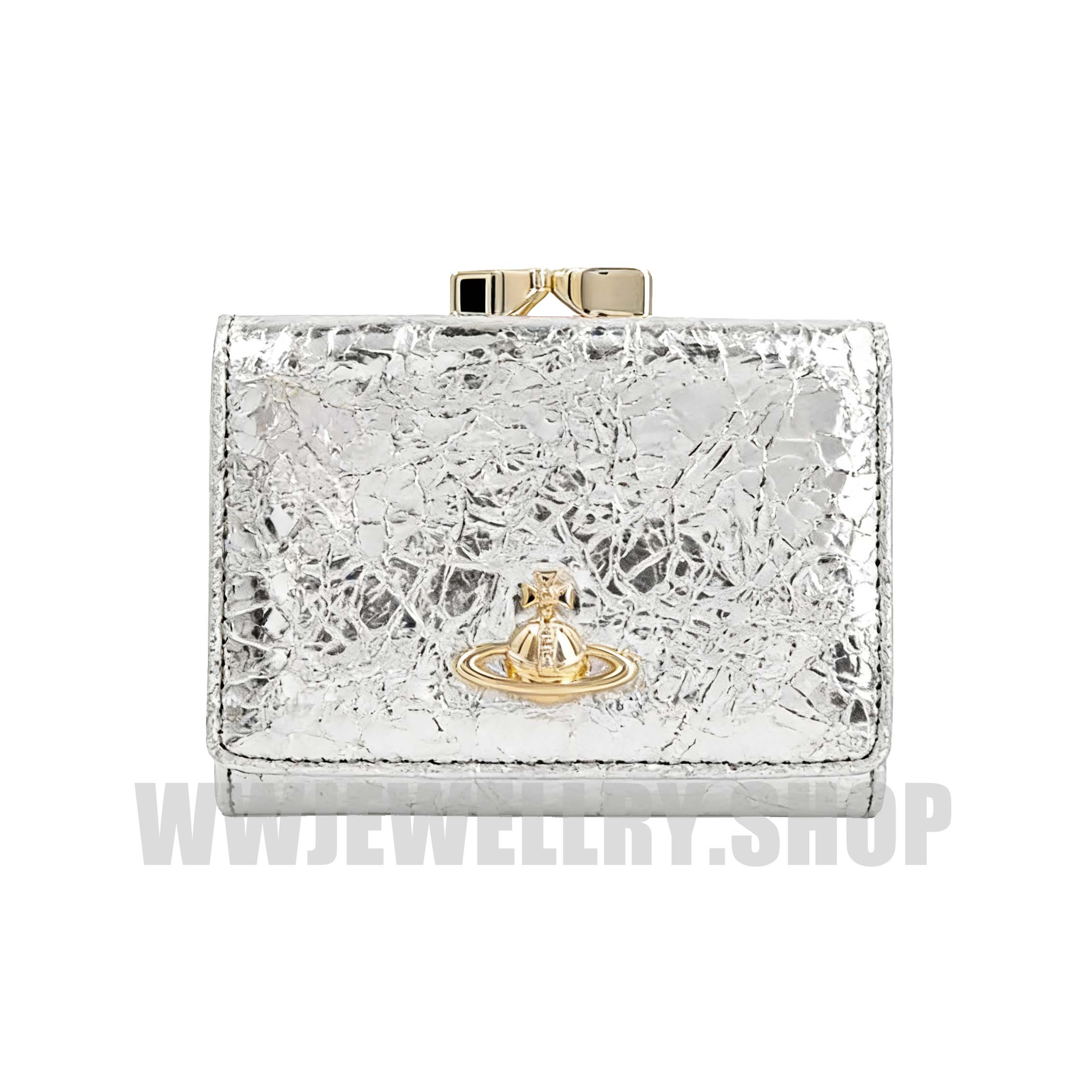 NEW-29 Colors Leather Tri-fold Saturn Wallet