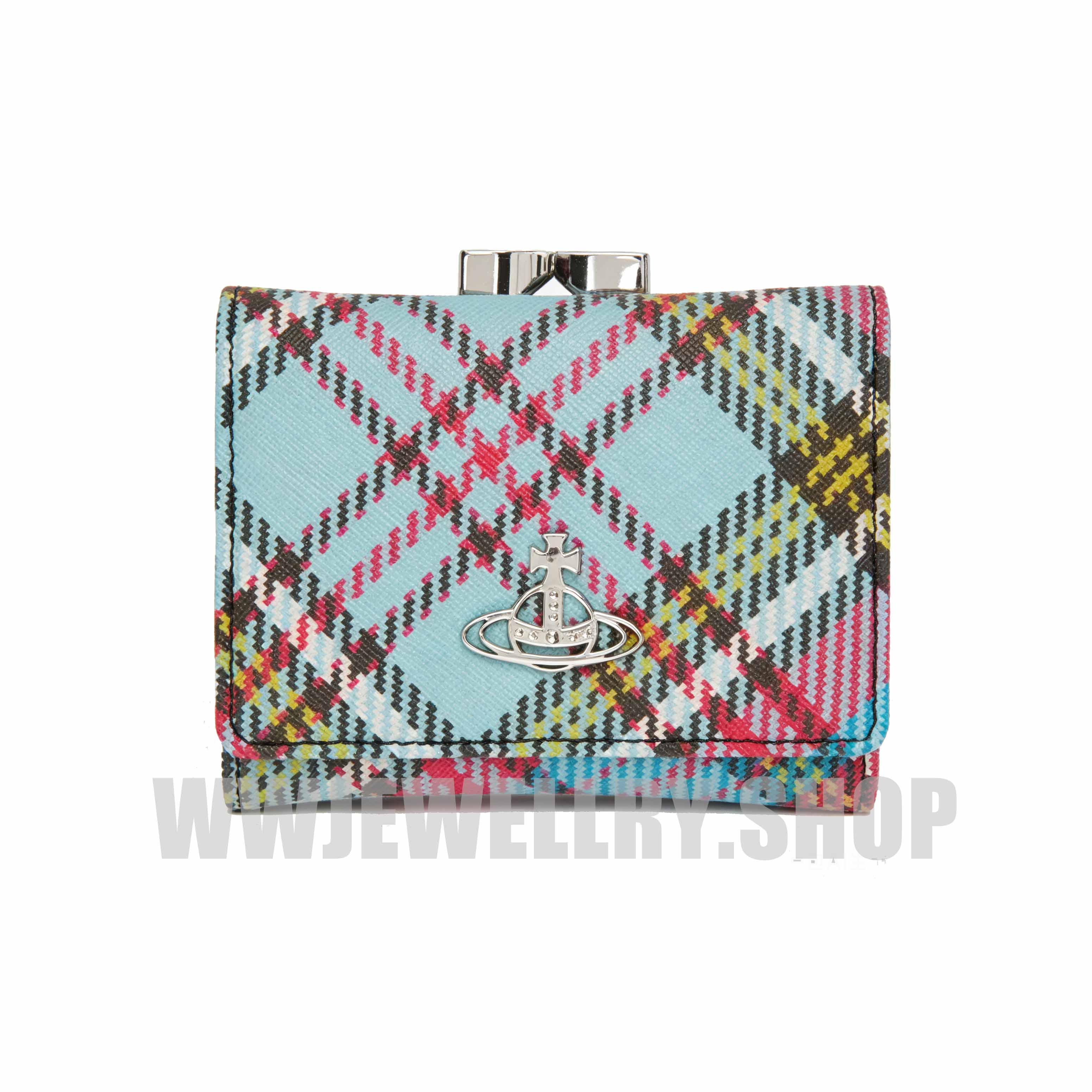 NEW-29 Colors Leather Tri-fold Saturn Wallet