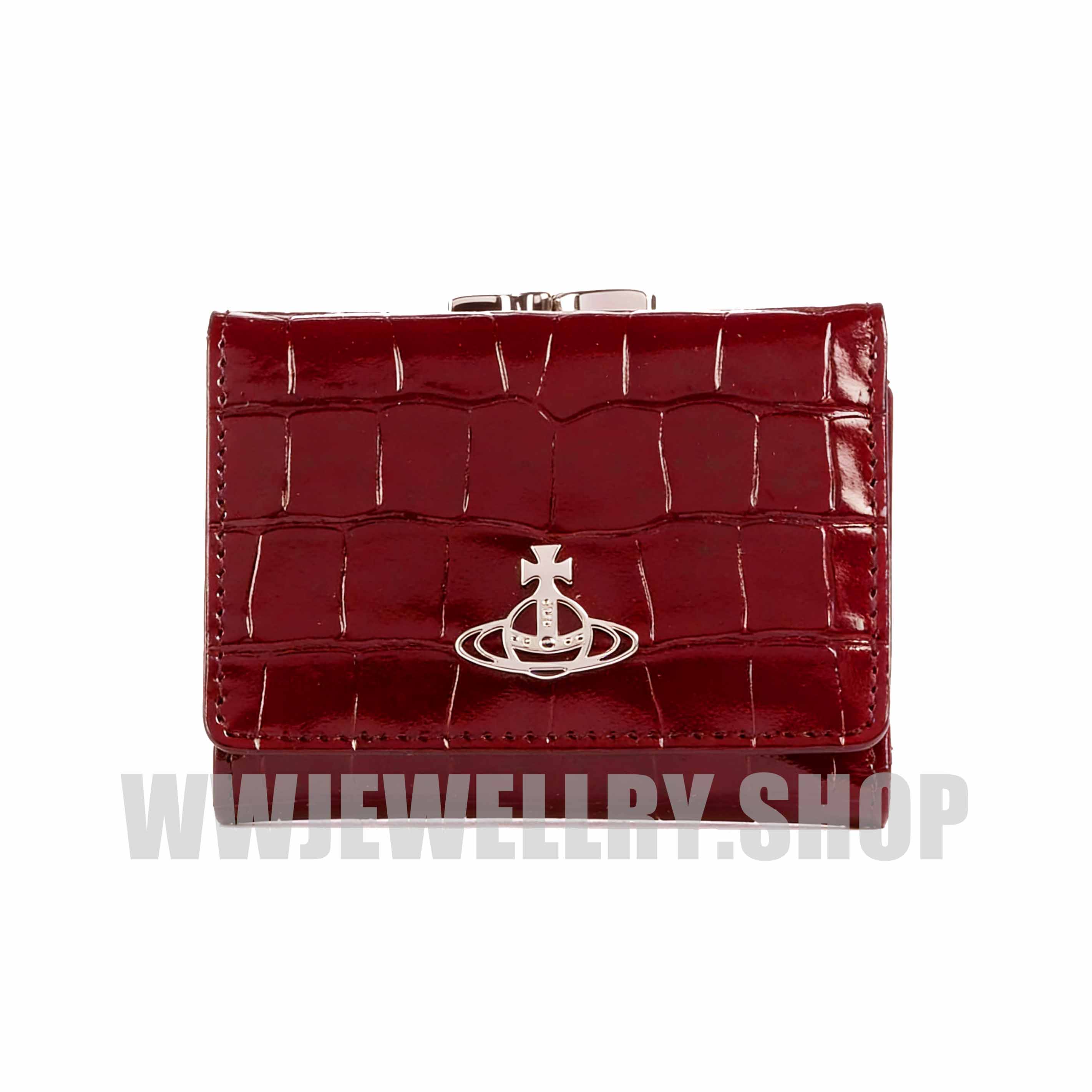 NEW-29 Colors Leather Tri-fold Saturn Wallet