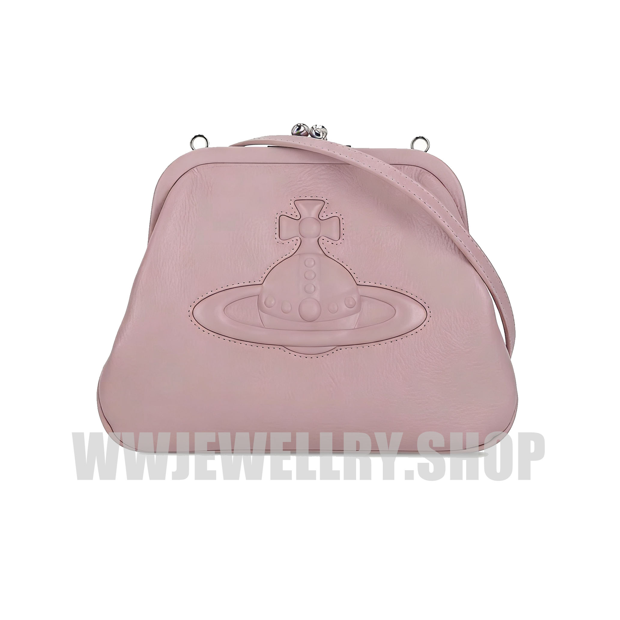 2 Colors Leather Shoulder Saturn Bag