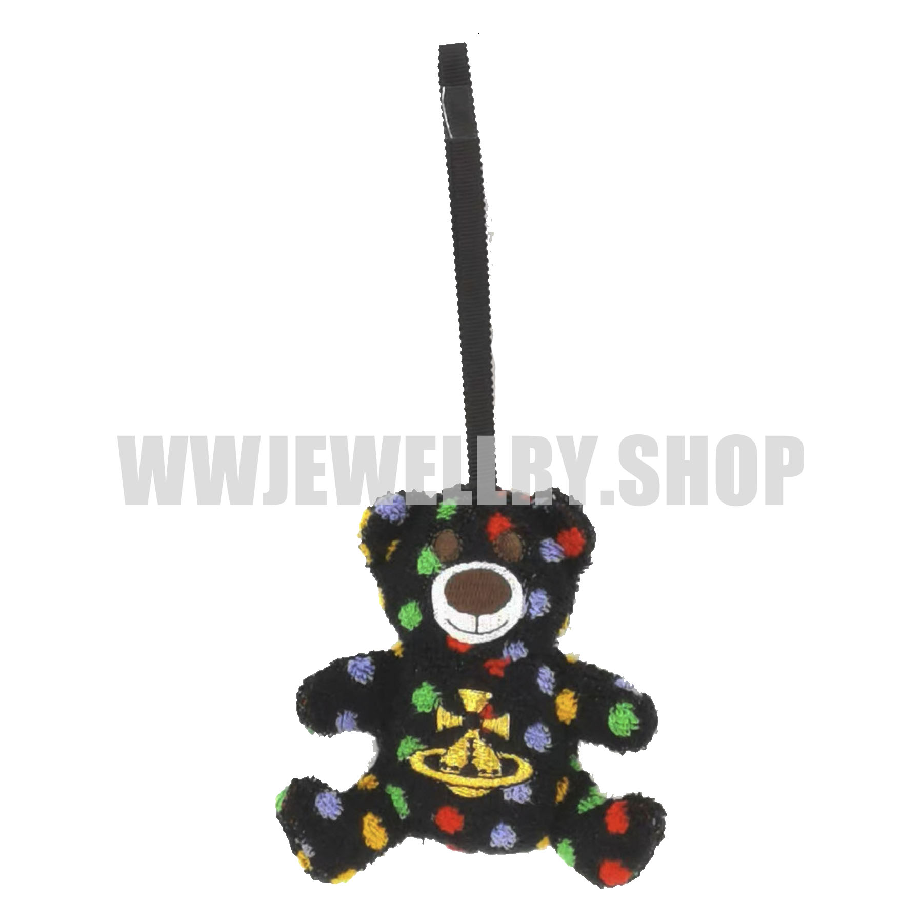 20 Colors Vintage Teddy Bear Bag Charm