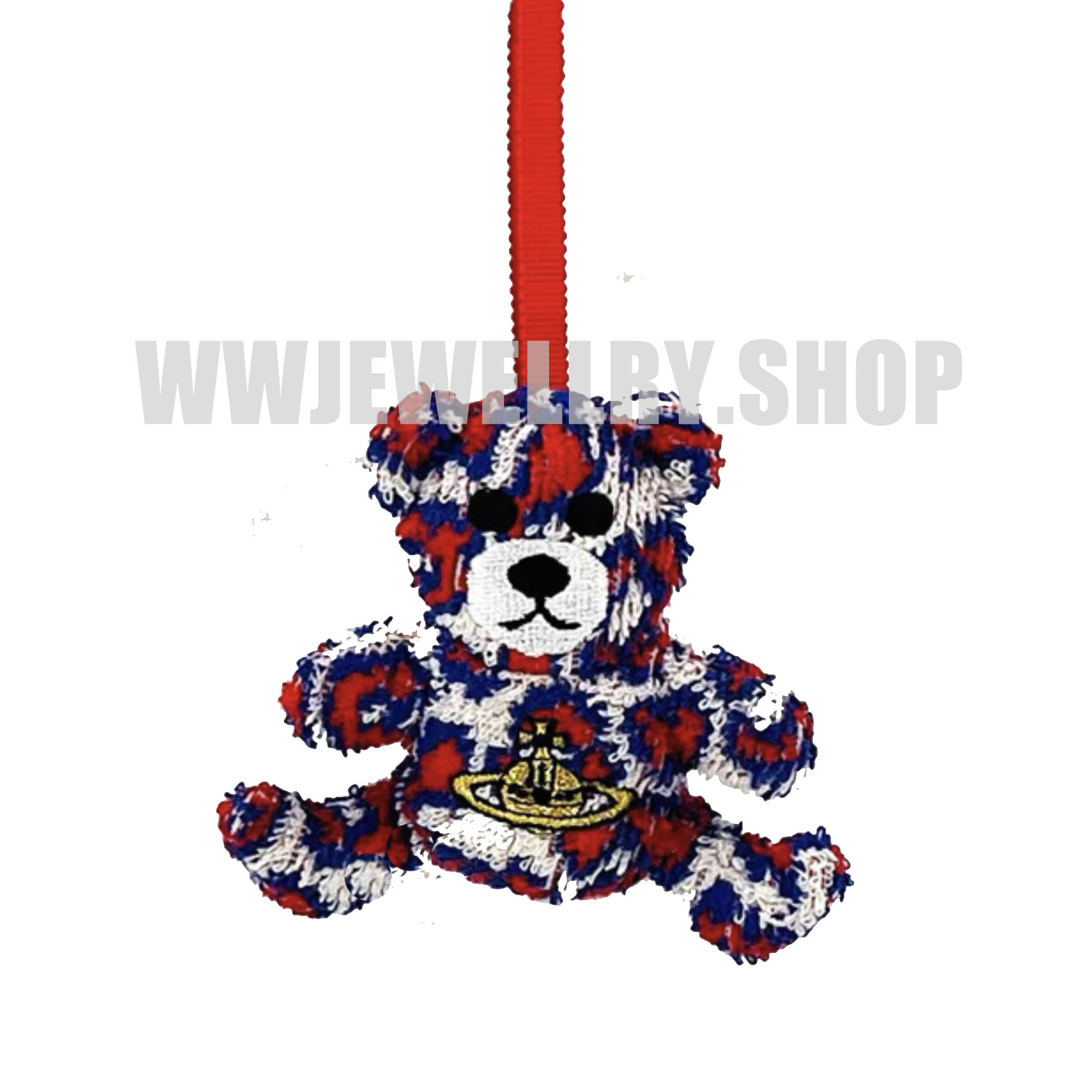 20 Colors Vintage Teddy Bear Bag Charm