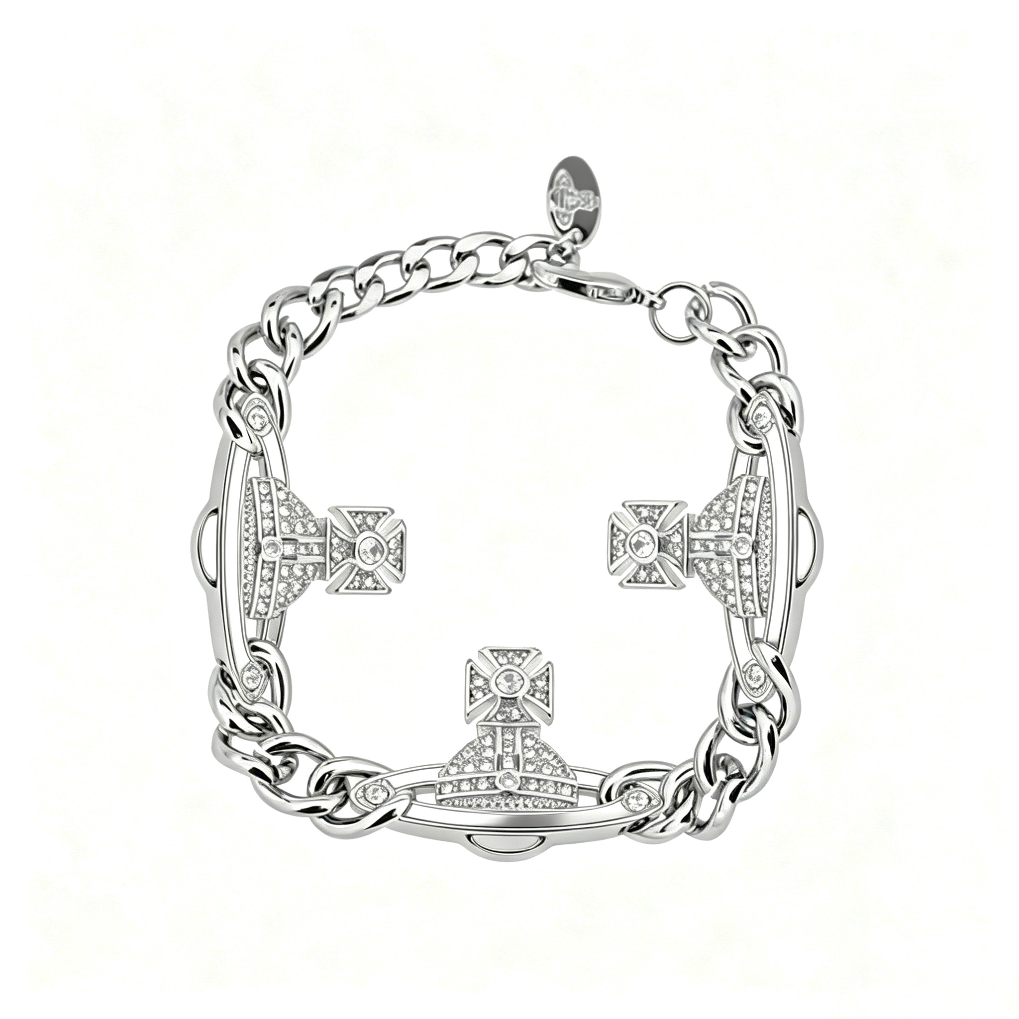 2 Colors KIKA Cuban Chain Bracelet