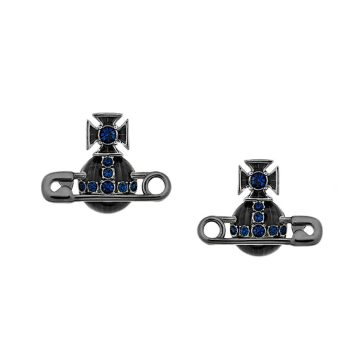 4 Colors KITTY Pin Lacquered Saturn Earrings