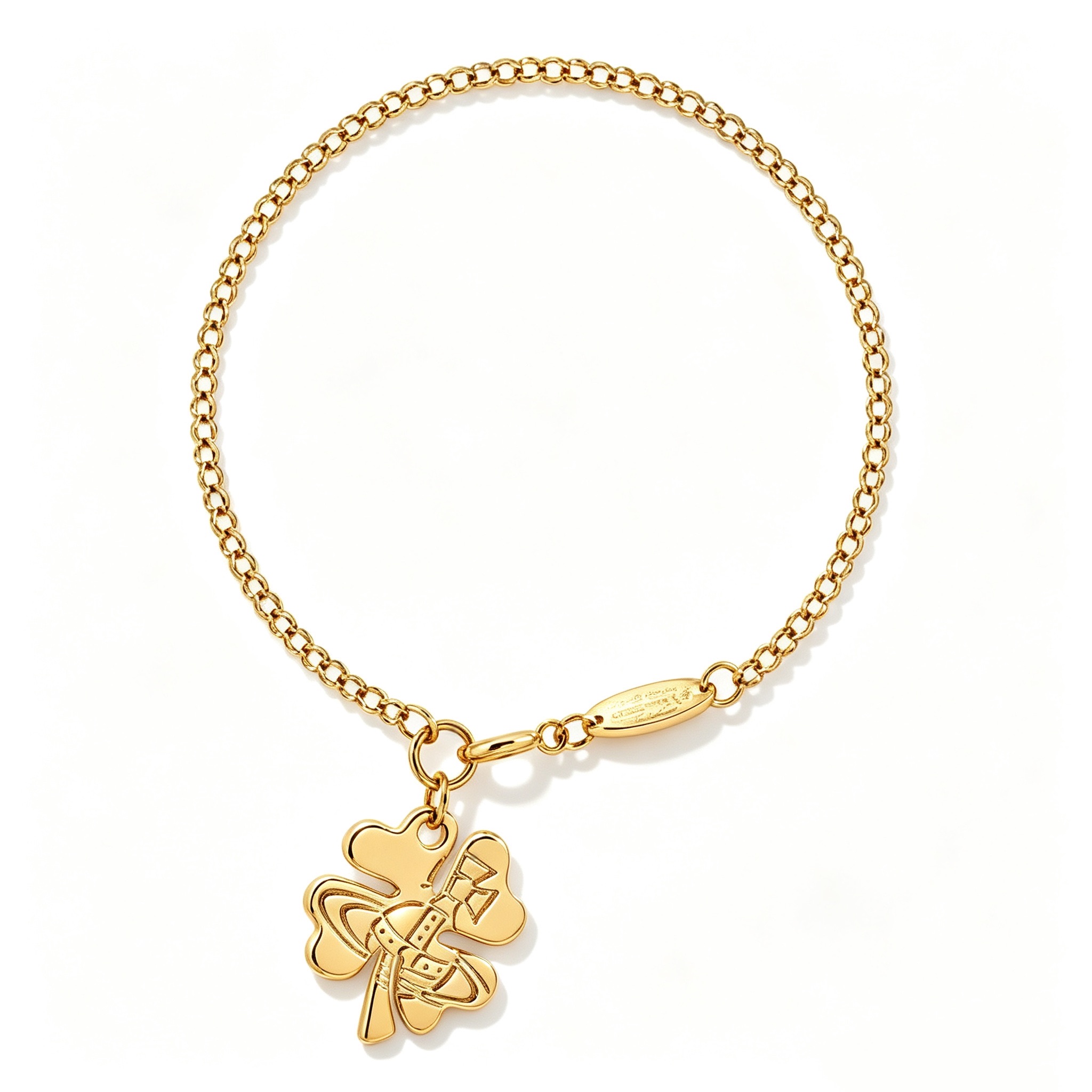 2 Colors MOUNIA Four Leaf Clover Bracelet