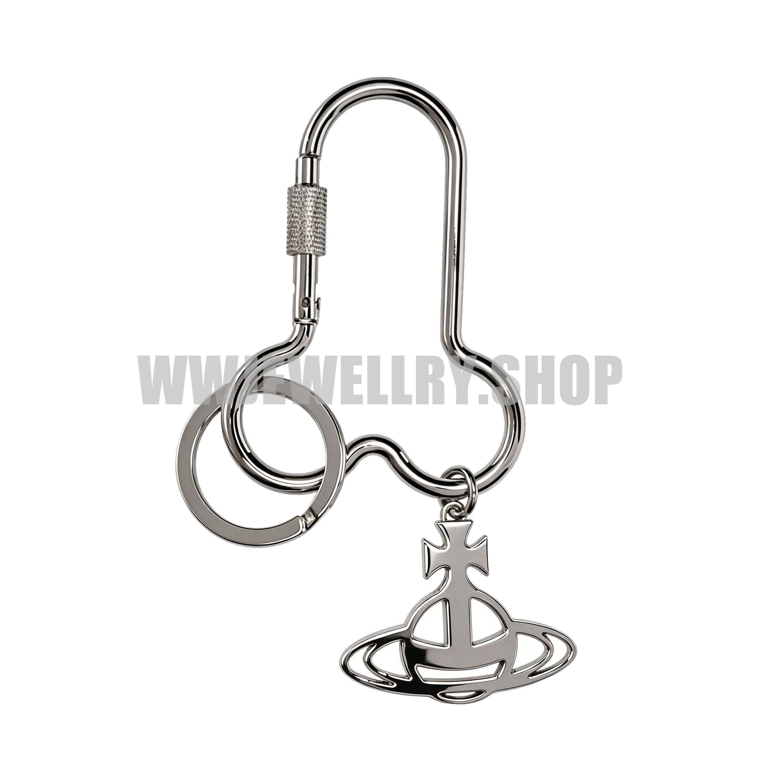 2 Styles Saturn Keychain