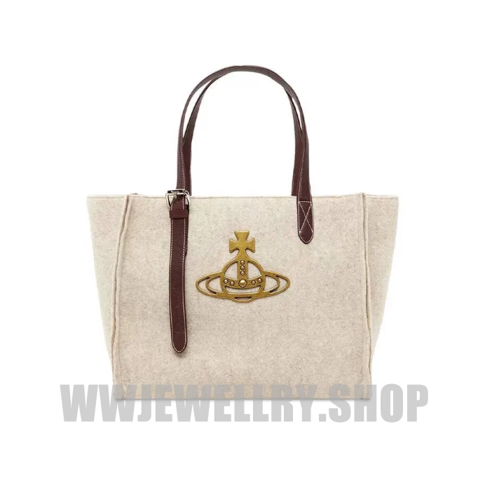 Hoxton Recycled Wool-blend Felt Tote Bag
