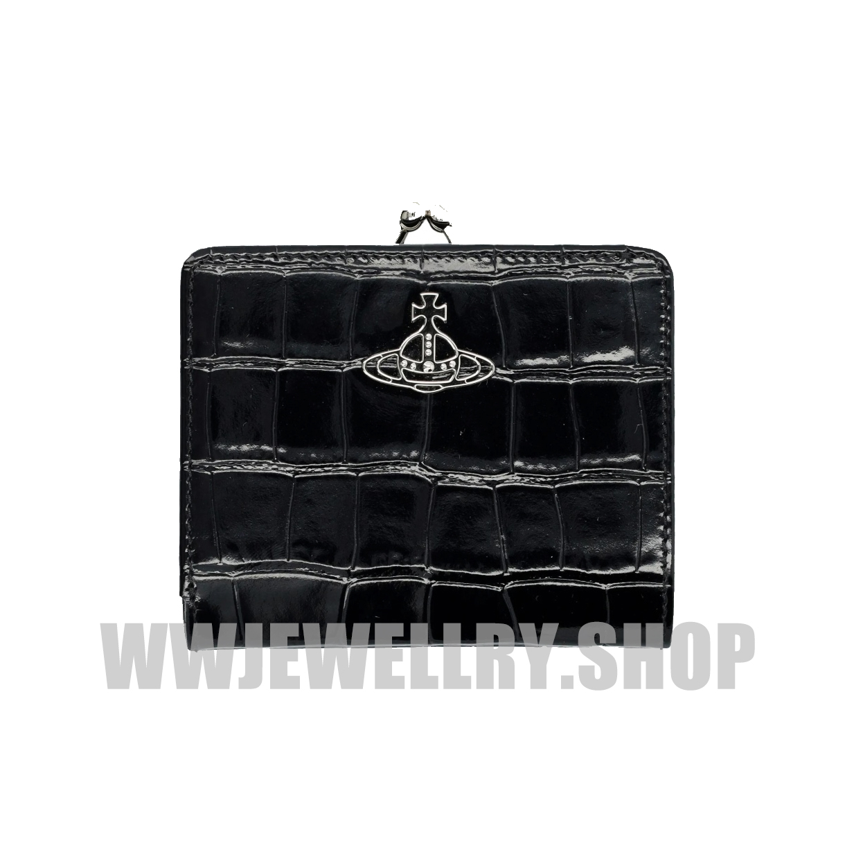 NEW-6 Colors Leather Two-fold Saturn Wallet
