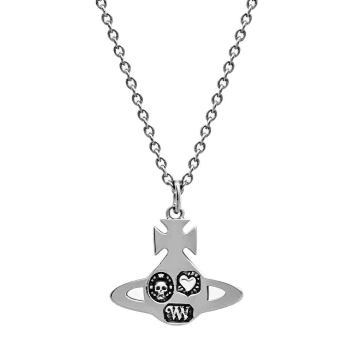 2 Colors CRISPIN Pendant Necklace