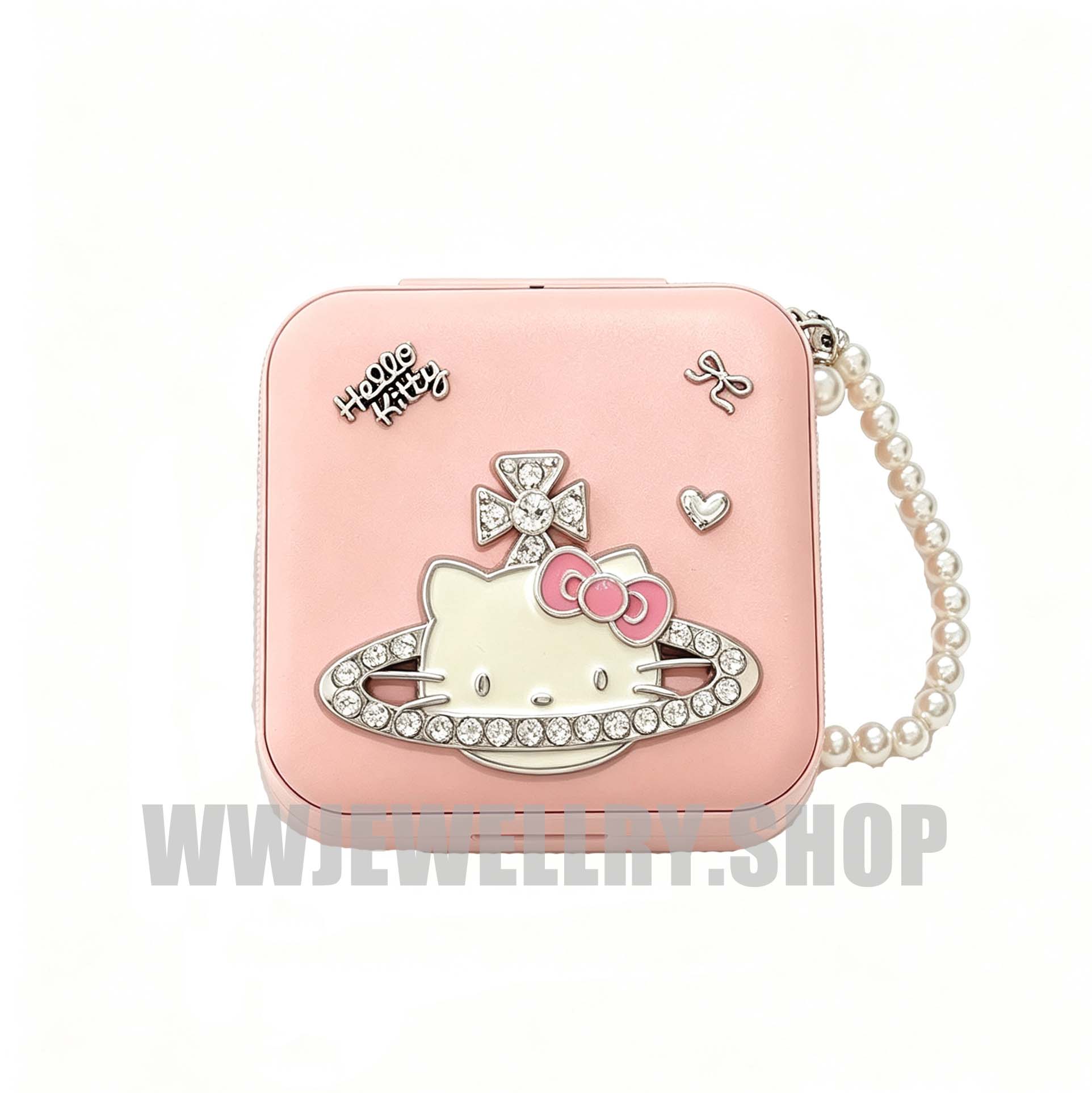 9 Colors Hello Kitty Saturn Jewelry Box