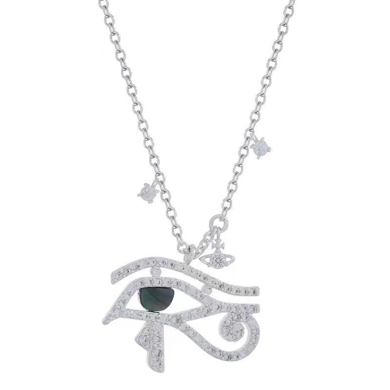 The Eye of Horus Saturn Necklace