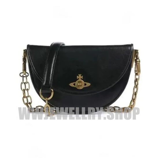 BONNIE Leather Saturn Bag
