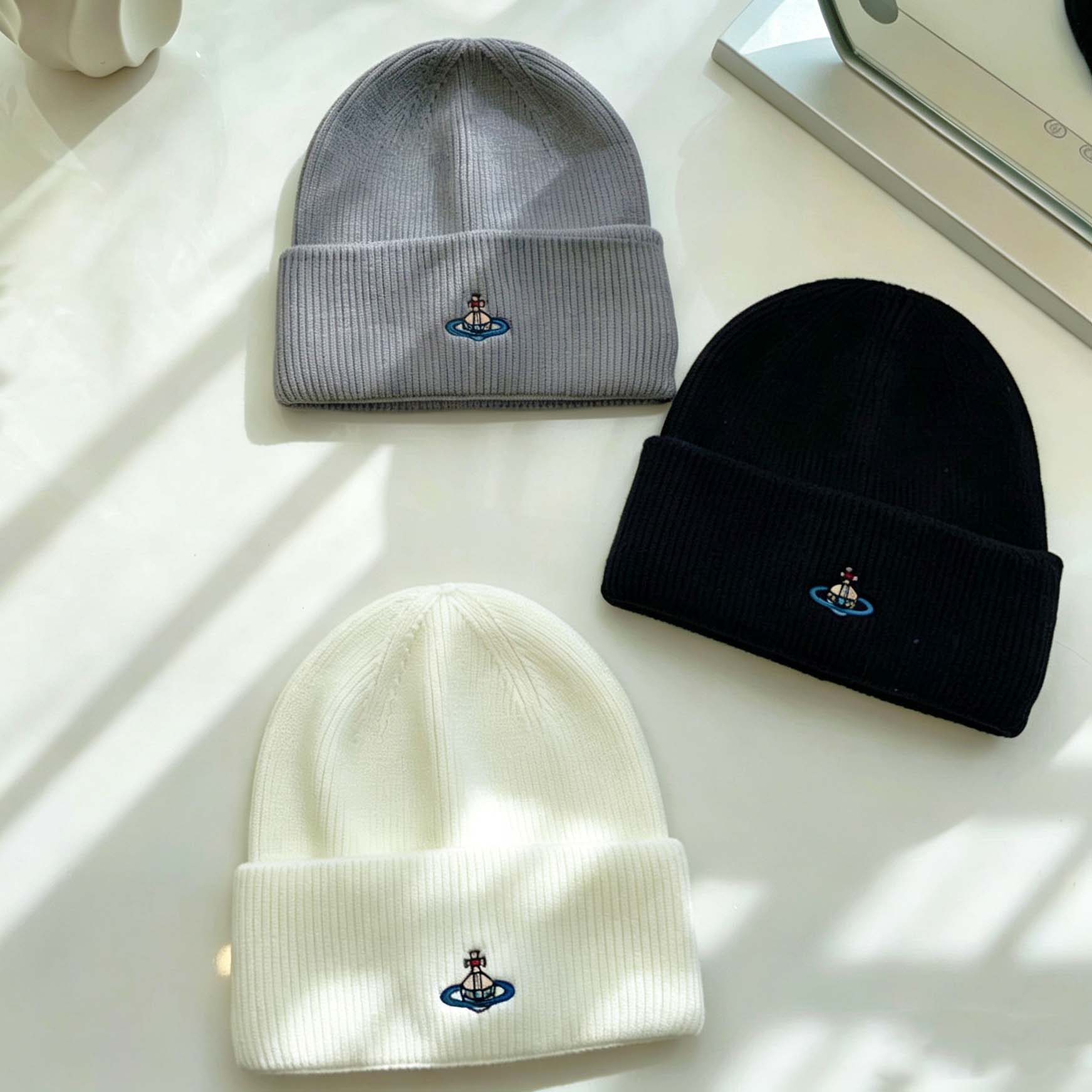 3 Colors Saturn Sporty Beanie