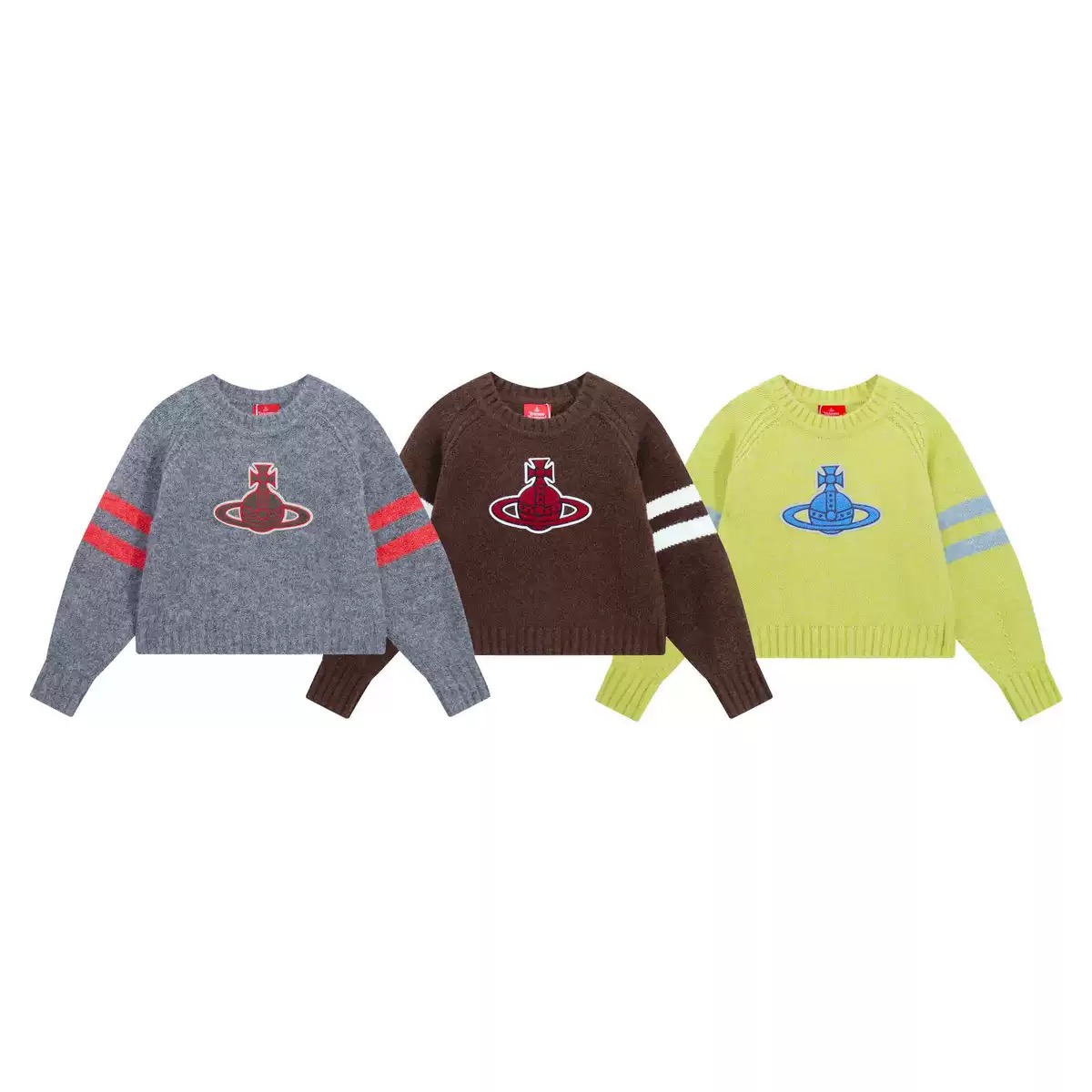 3 Colors Large Saturn Sweater