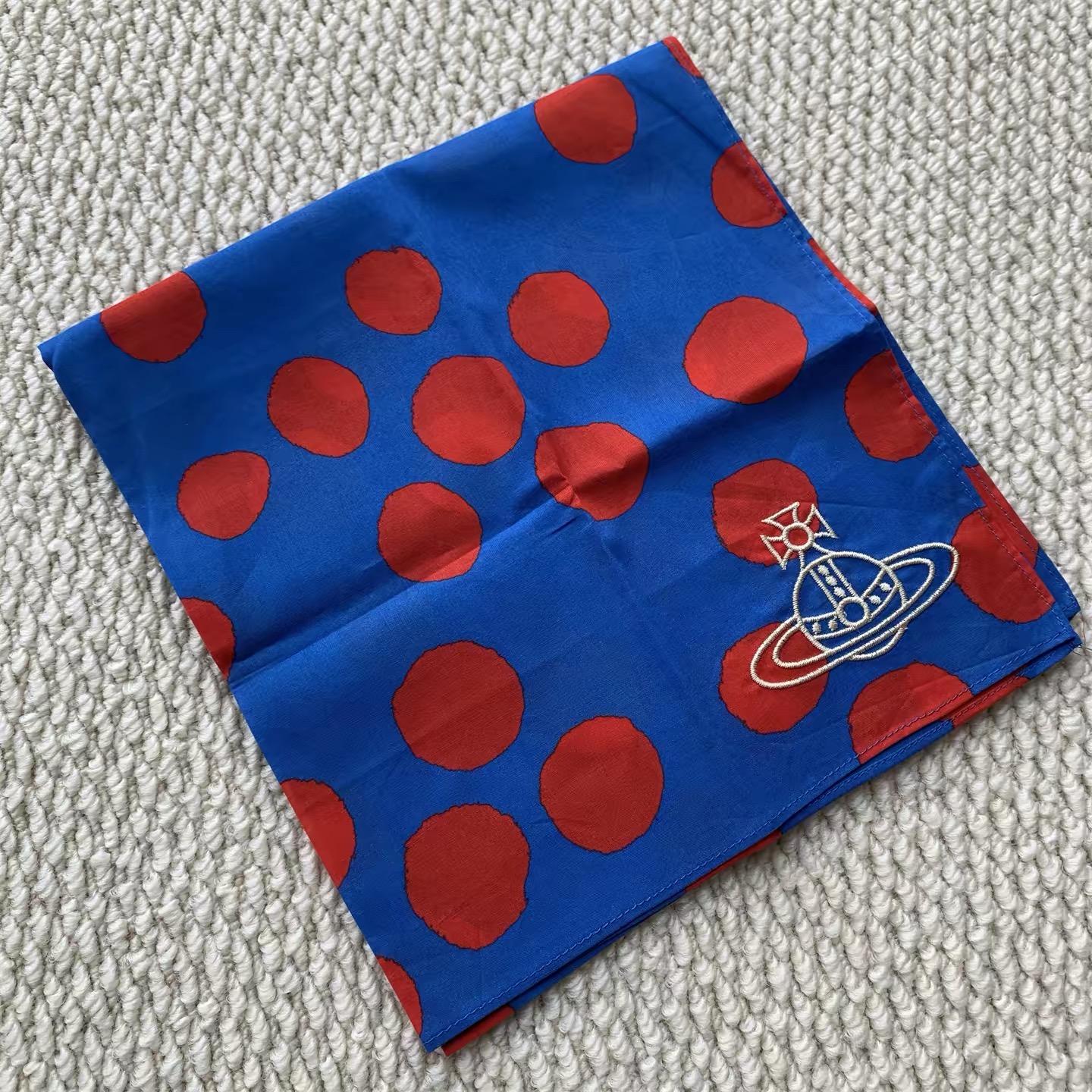 51 Colors Saturn Square Handkerchief
