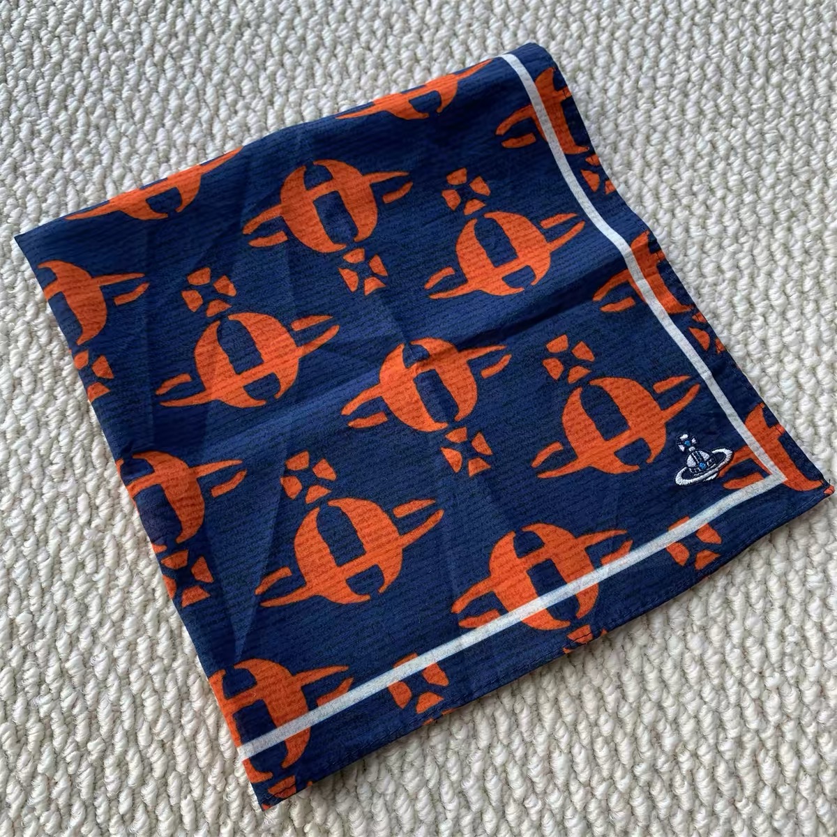 51 Colors Saturn Square Handkerchief
