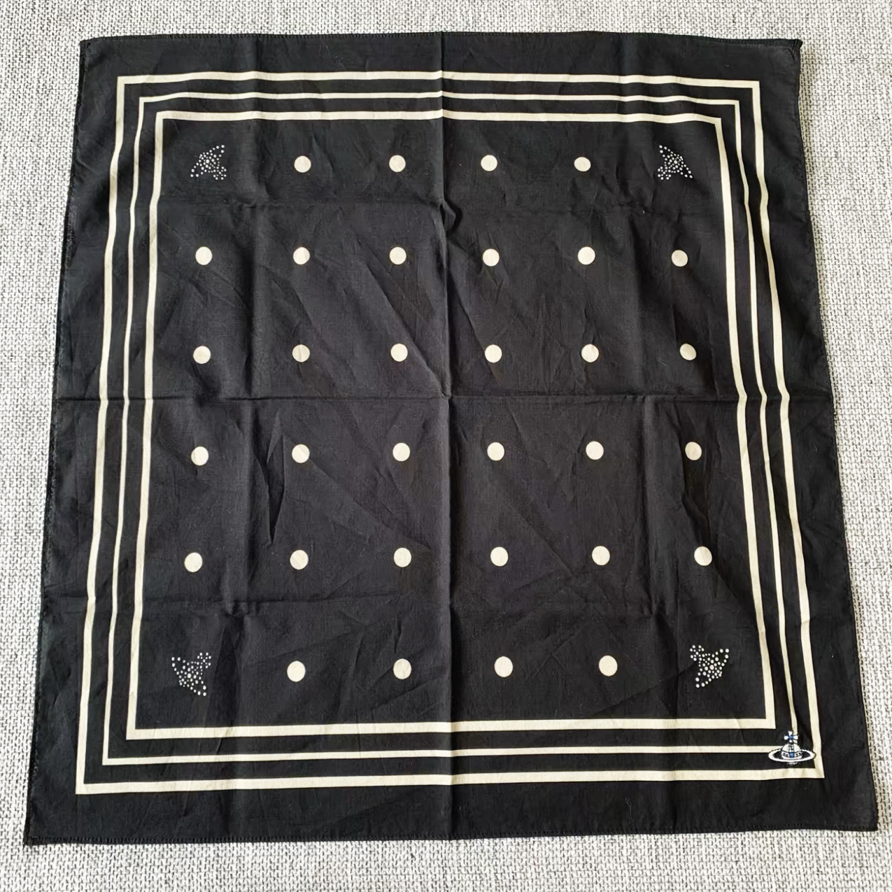 51 Colors Saturn Square Handkerchief