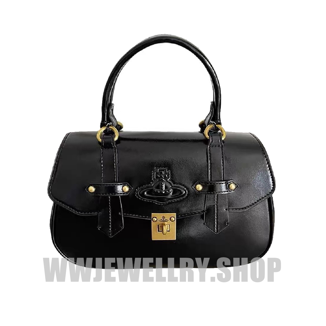 LESLEY Waxed Leather Vintage Tote Bag