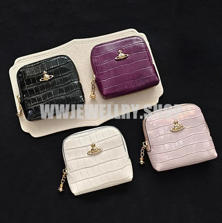 4 Colors Saturn Jewelry Pouch & Card Holder