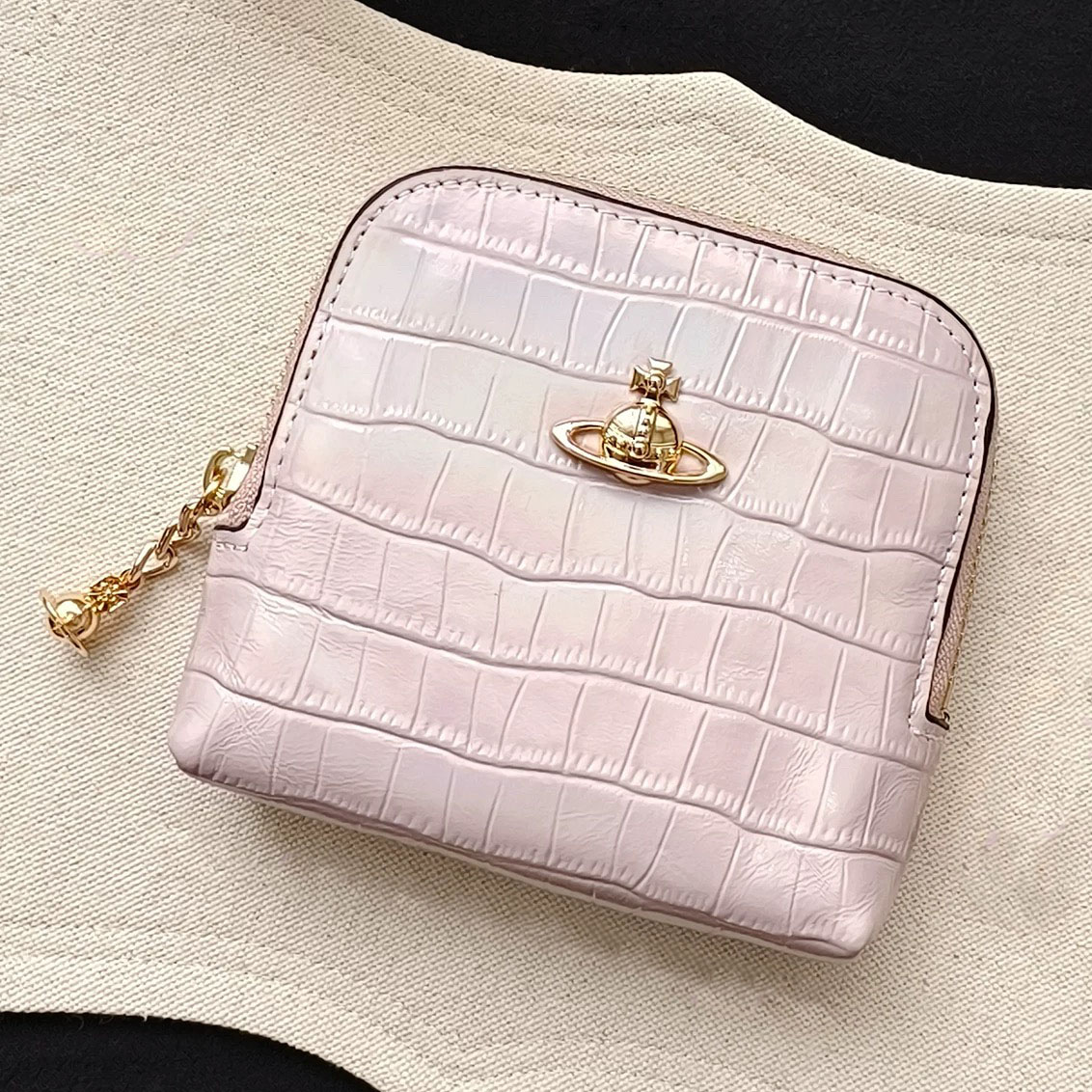 4 Colors Saturn Jewelry Pouch & Card Holder