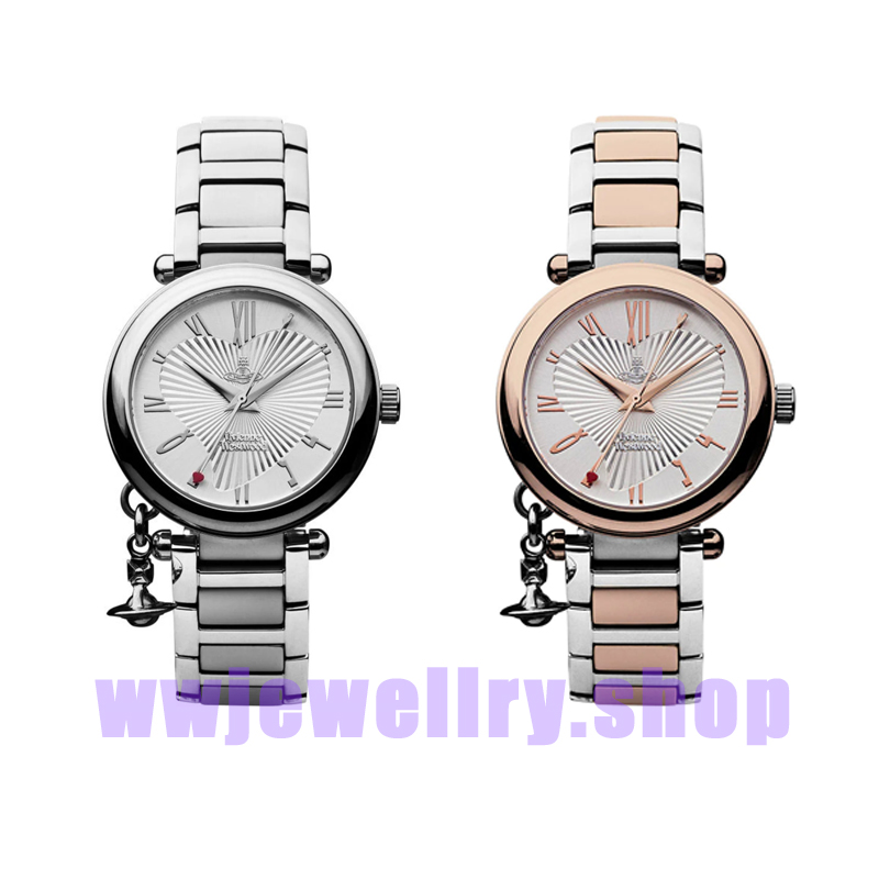 Heart Orb Watch Silver