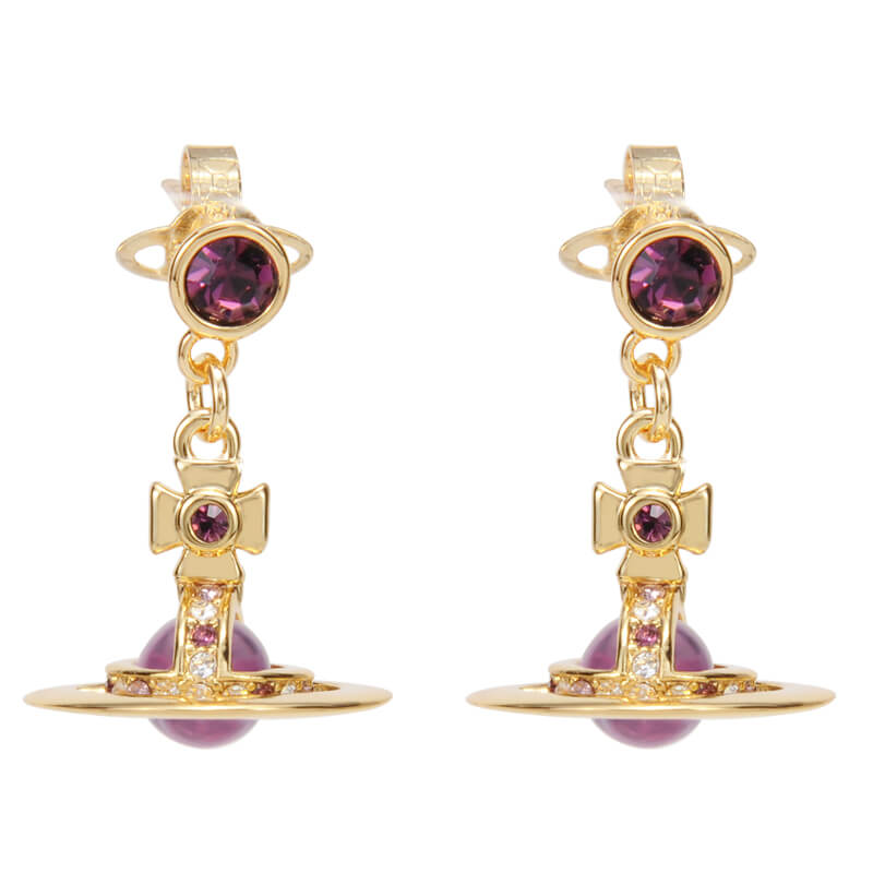 6mm ORB Classic Saturn Earrings