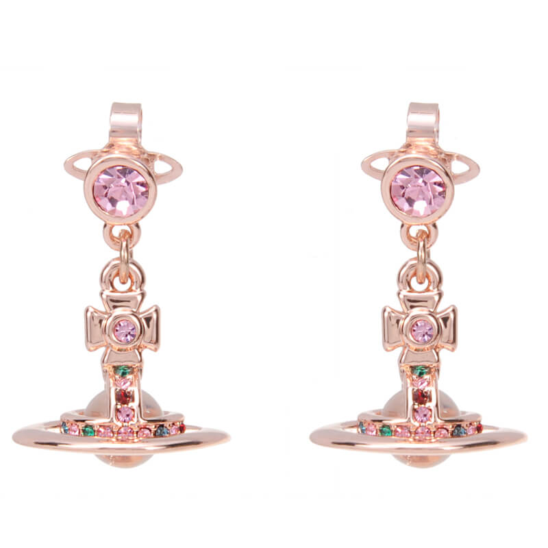 6mm ORB Classic Saturn Earrings