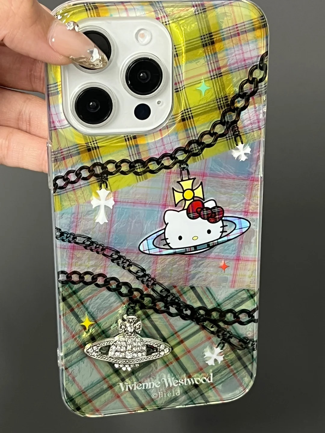 Nana & HelloKitty Yellow Phonecase