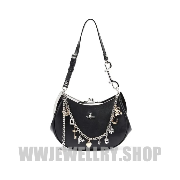 6 Colors Charm Frame Purse With Chain