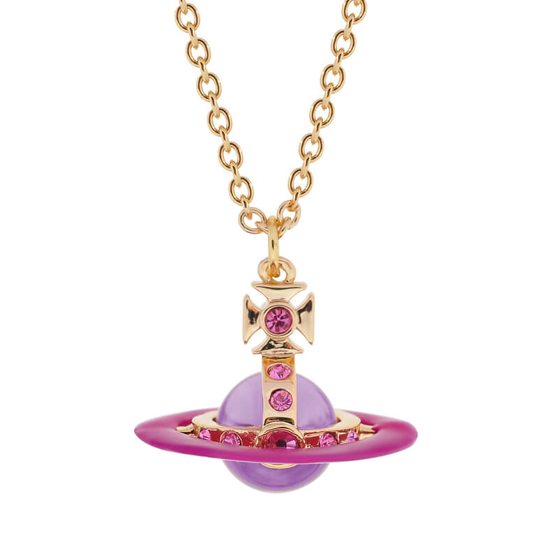  2023 New Limited edition colour Saturn necklace 