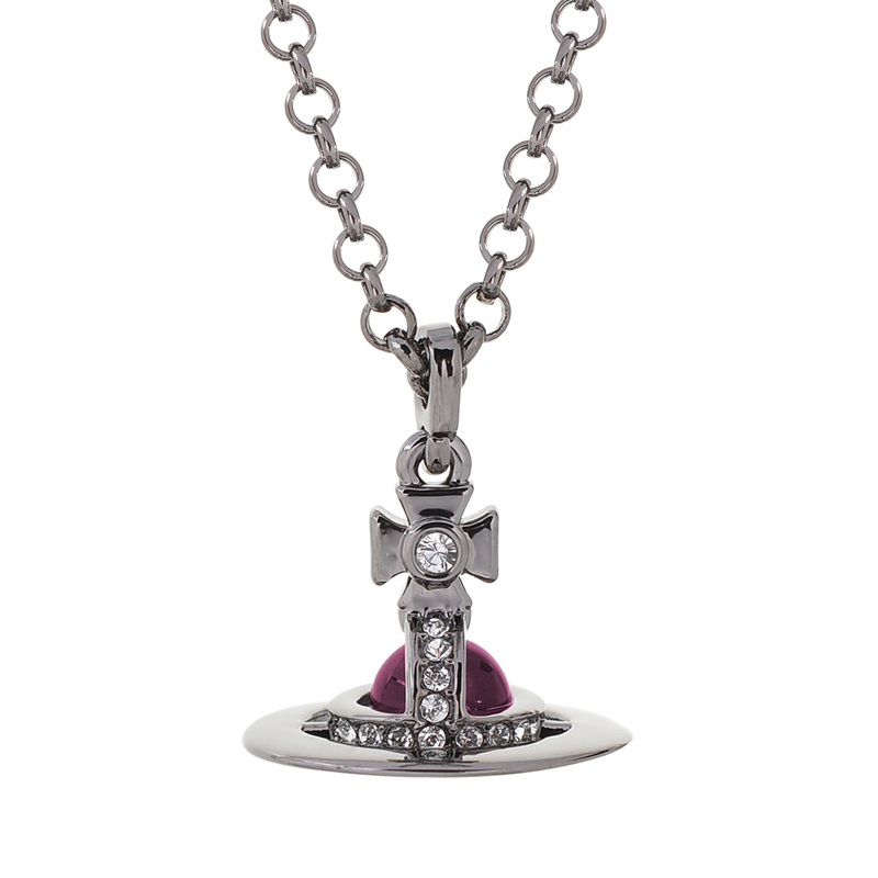 NEW-20mm Saturn Sphere Titanium Black Grape Purple