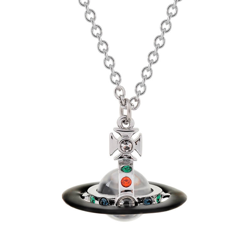  2023 New Limited edition colour Saturn necklace 