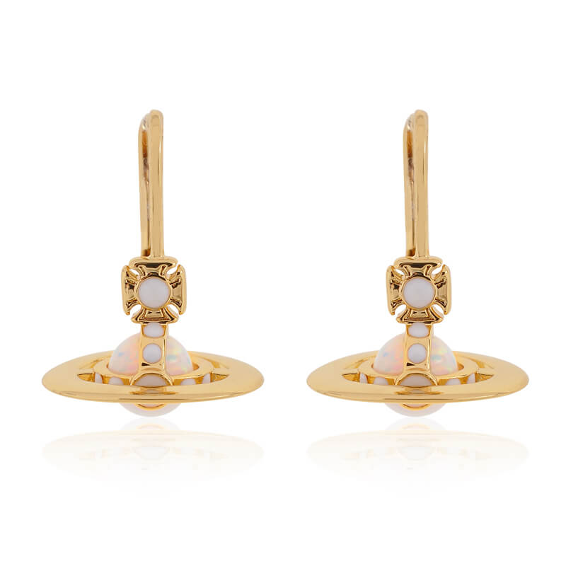 isabelitta opal stone stereoscopic earrings