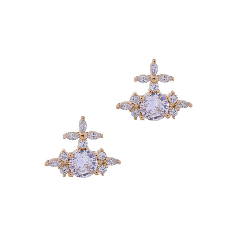 COLETTE Saturn Diamond Earrings