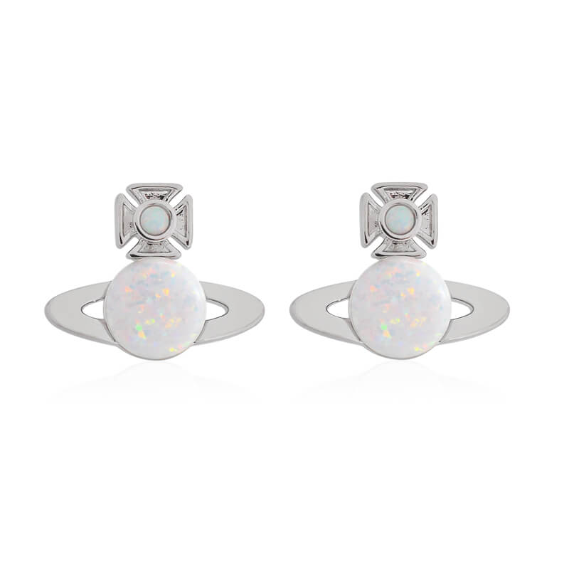 isabelitta Opalite Saturn Earrings