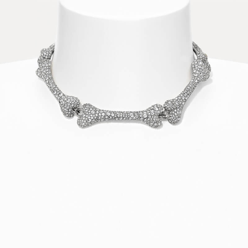 FAUSTINE new version of the five-section bone necklace