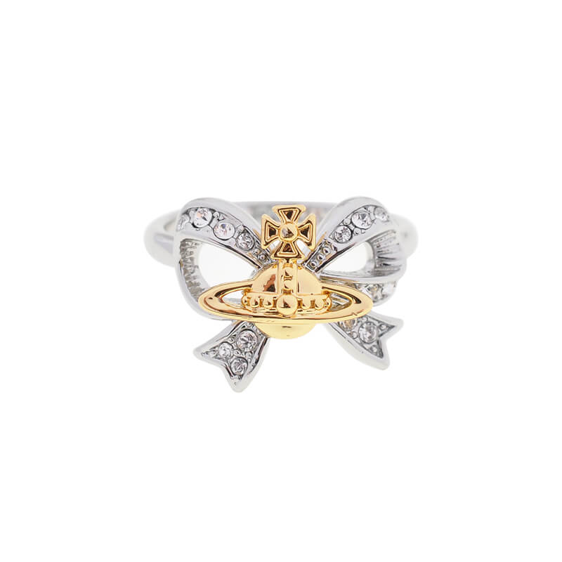 Threaded Bow Saturn Ring