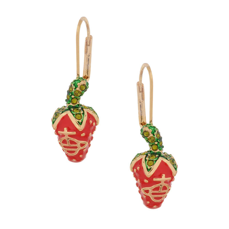 LEONELA Strawberry Earrings