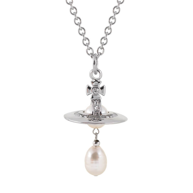 ALEKSA Baroque pearl three-dimensional necklace