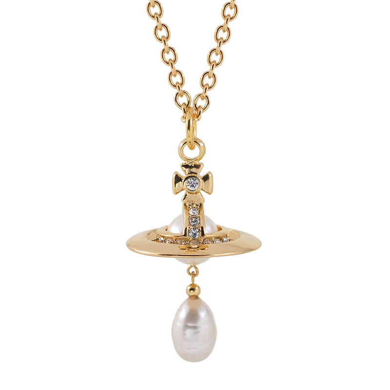 ALEKSA Baroque pearl three-dimensional necklace