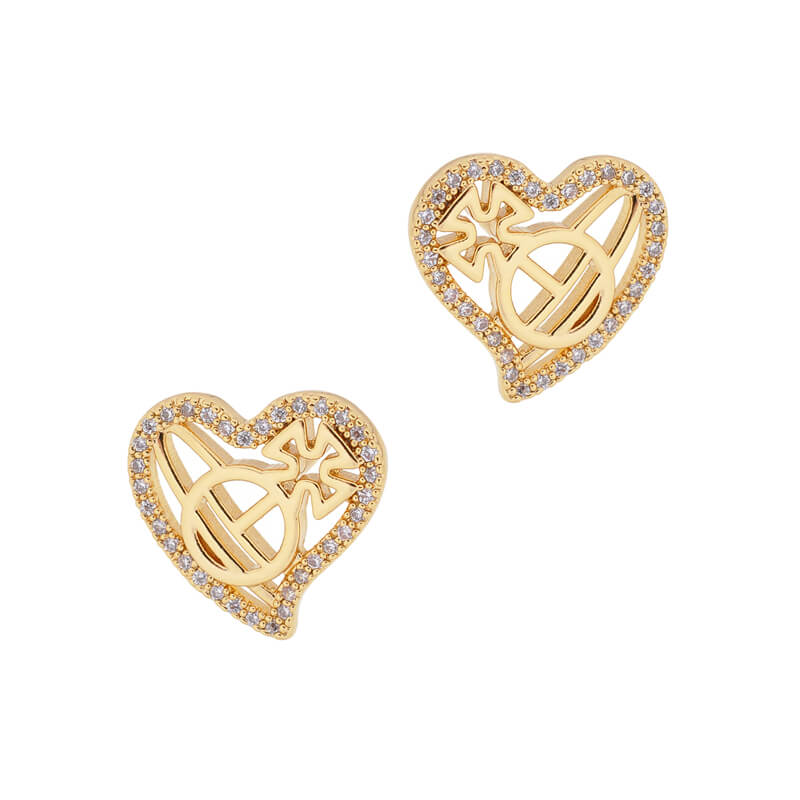 Love Saturn Diamond Earrings