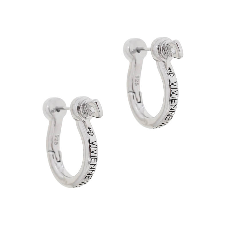 MINERVA Screwed Alphabet Earrings